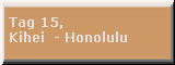 Tag 15: Kihei, Maui — Honolule, Oahu