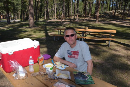 Picknick im Custer State Park