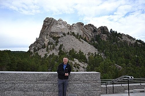 Mount Rushmore — Blick von der Besucherterrasse