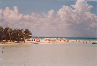 Playa Norte auf Isla Mujeres