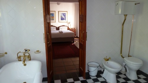 Badezimmer in De Bergkant Lodge
