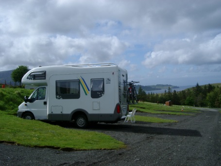 Campingplatz auf der Isle of Skye