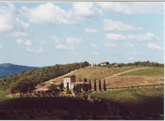 Typische Toskana-Landschaft